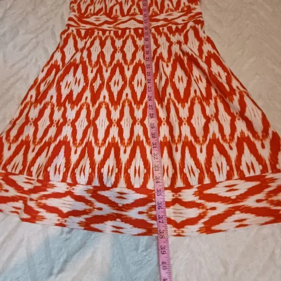 BEAUTIFUL CORAL SPRING/SUMMER DRESS - Picture 2 of 5